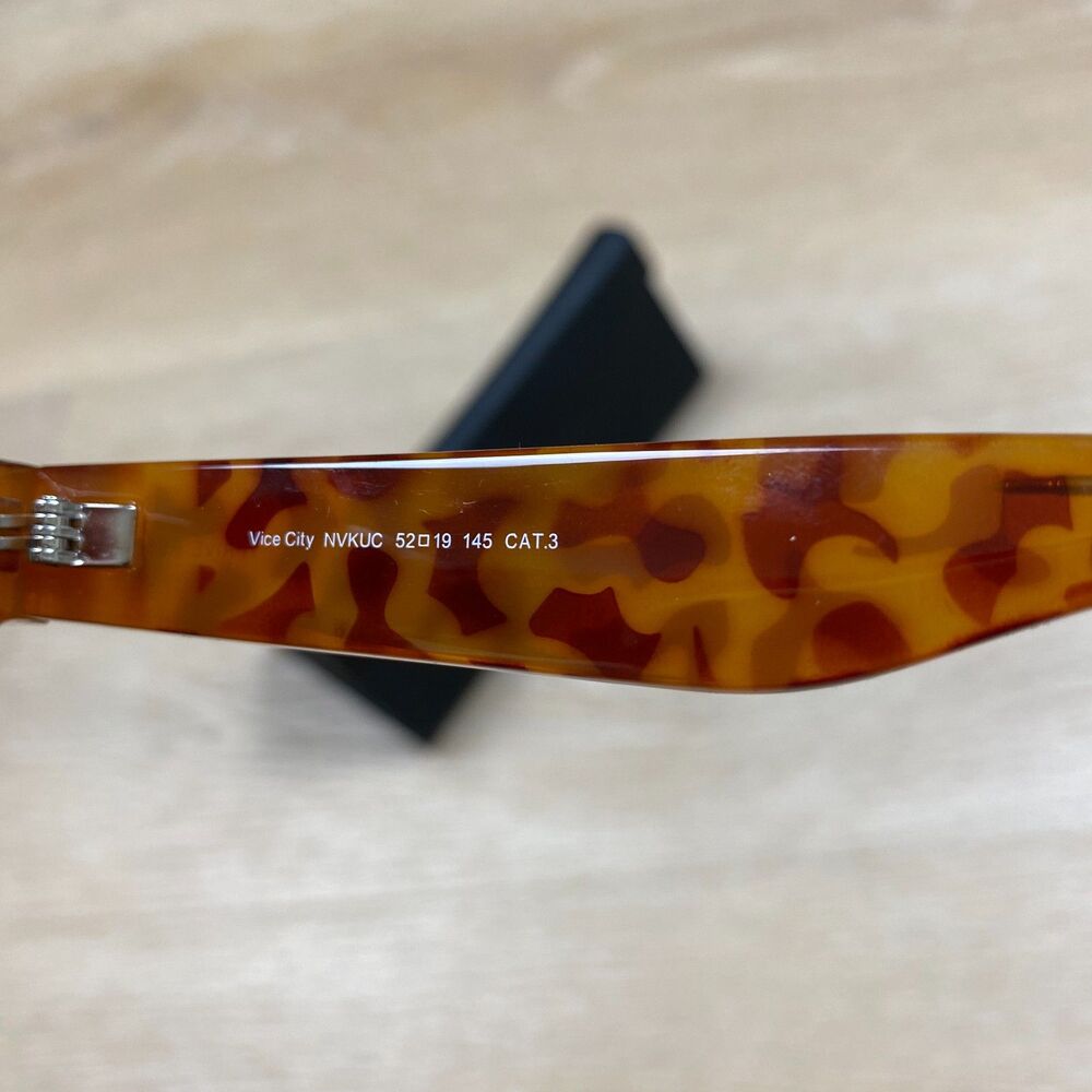 Prive Reaux Polarized Vice City Sunglasses Color Honey Tort - Picture 7 of 10
